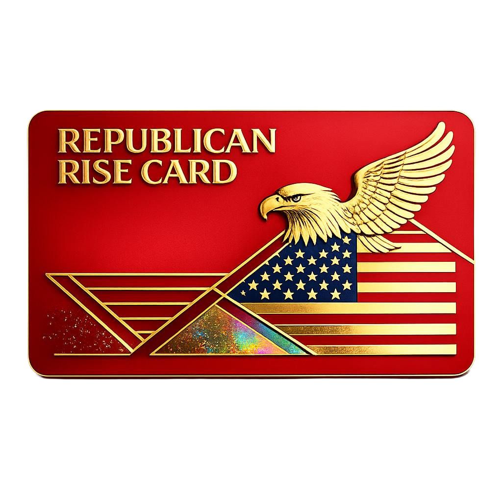 Republican Rise Card