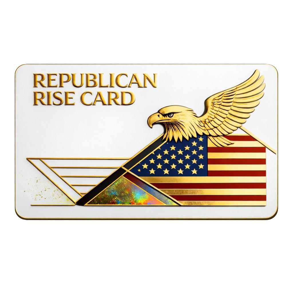 Republican Rise Card