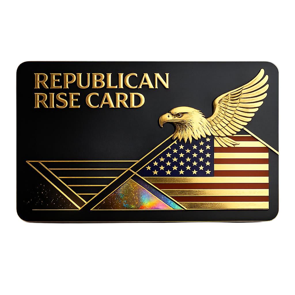 Republican Rise Card