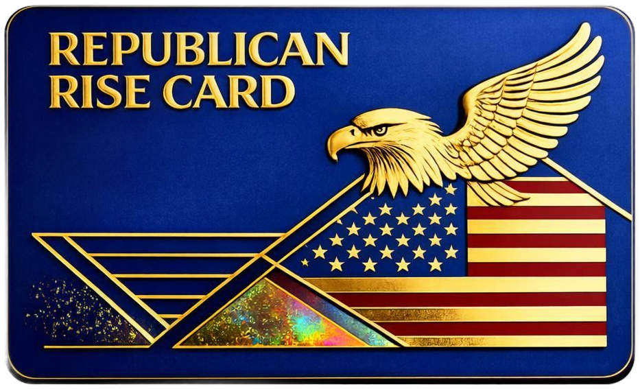 Republican Rise 10-Year Supporter Card